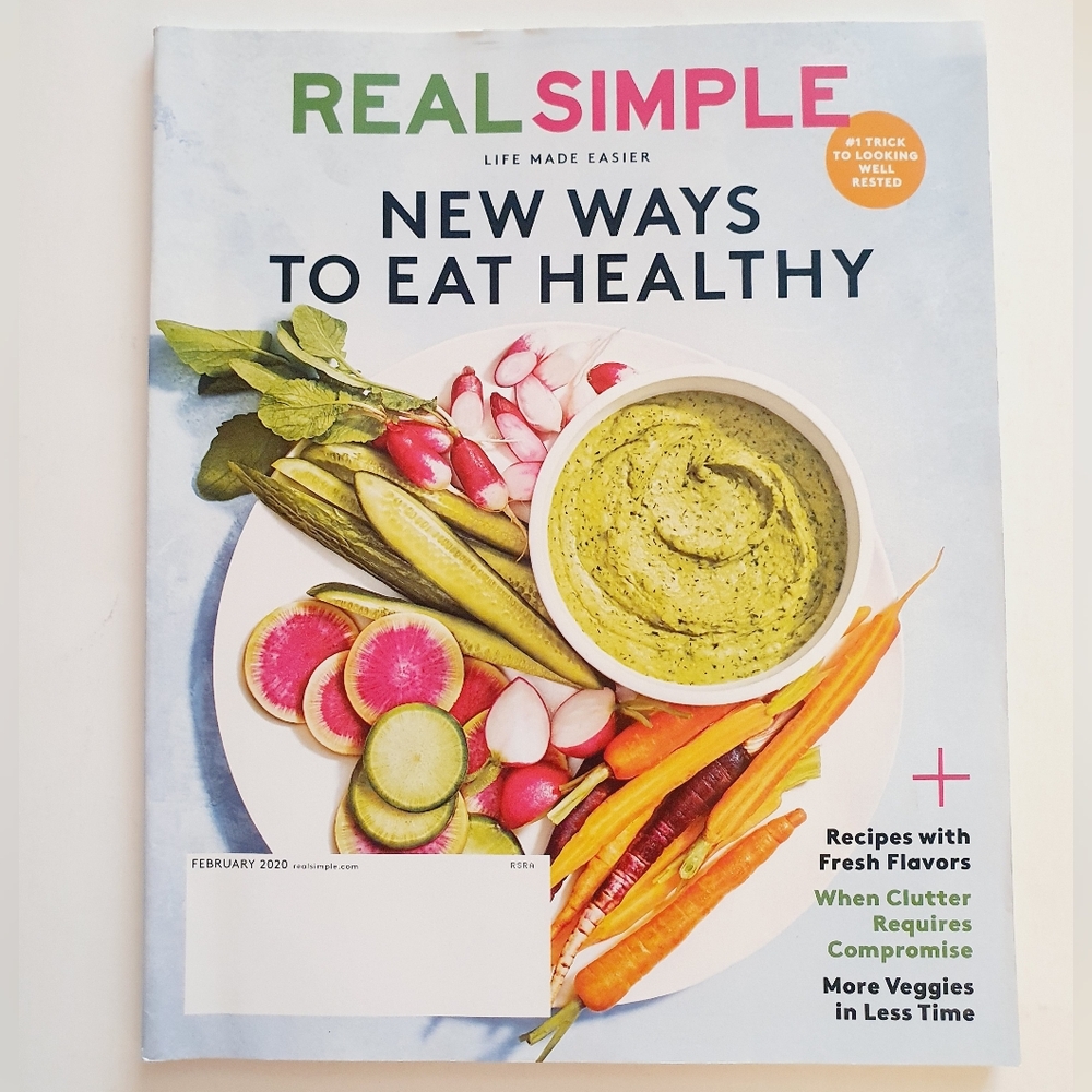 Real Simple Magazine February, 2020 - New Ways to Eat Healthy